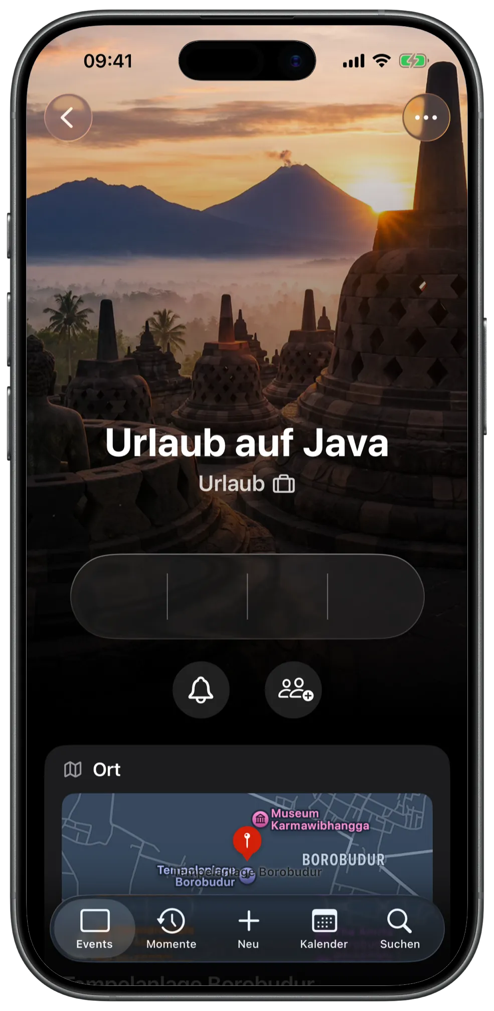 Urlaub auf Java